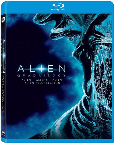 Blu Ray Alien Quarology Original Box Set 