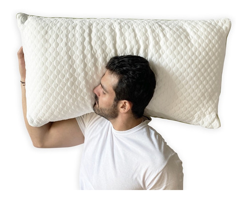 Almohada Memory Foam Dreamor King Size Funda De Bambú