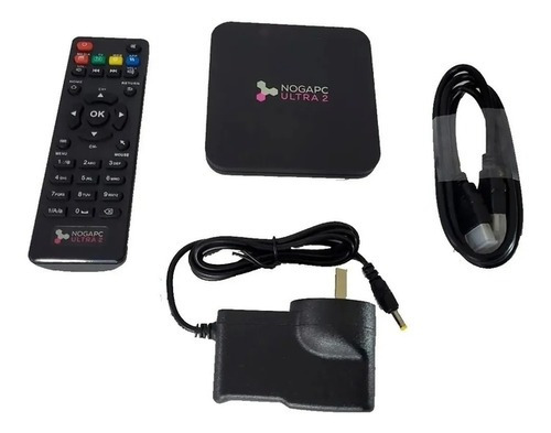 Imagen 3 de 12 de Tv Box Noga Pc Ultra 2 Estándar 8gb Negro Con 1gb Ram