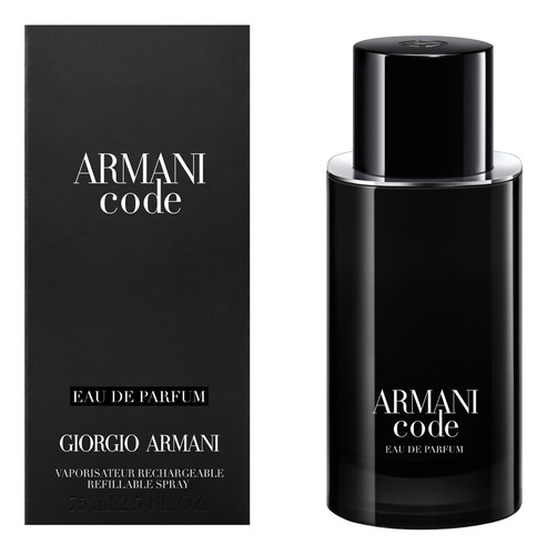 Perfume Giorgio Armani Code Edp 75 Ml Recargable Hombre