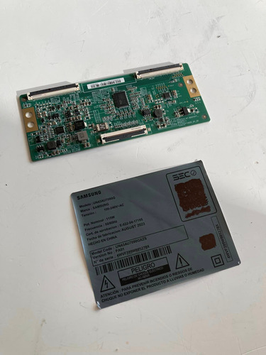 Tarjeta Placa Tcon T-con T Con Televisor Samsung Un43au7090g (Usado)