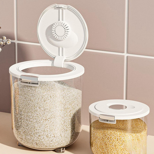 Contenedor De Alimentos, Dispensador De Arroz A Prueba 5kg