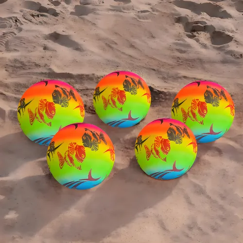 12 Pelotas Inflables De Goma Para Niños Infantil Fiesta