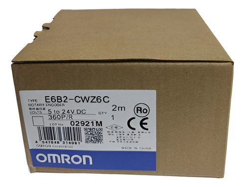 Enconder Incremental Rotatorio Omron Mod. E6b2-cwz6c 360 P/r