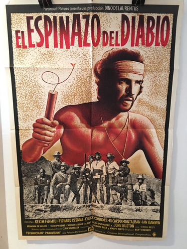 Afiche De Cine Original - El Espinazo Del Diablo