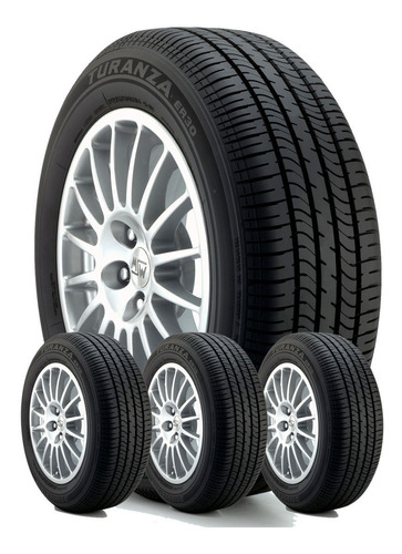 Combo 4u 195/55 R15 85h turanza Er30 Bridgestone -e Envío