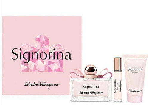 Set Perfume Signorina, Salvatore Ferragamo.