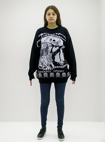 Ugly Sweater Sueter Halloween Navidad Adulto Unisex