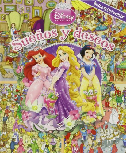 Libro Busca Y Encuentra Disney Princesas (paquete De 4 Libro