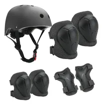 Comprar 7 Peças De Capacete De Proteção Infantil, Joelheiras, Conjun