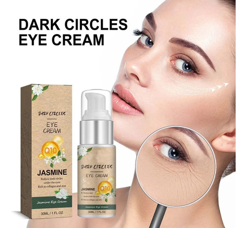 4 Creme Para Os Olhos Para Eliminar Olheiras Com Jasmim.