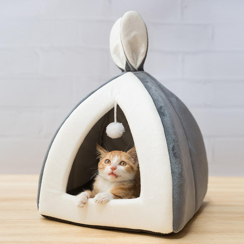 Tienda De Cueva Para Gatos Cachorro Lavable S 28x28x29cm