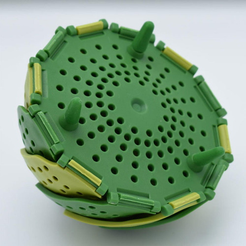 Vaporizador De Verduras Expandible Cesta De Vapor Plegable V