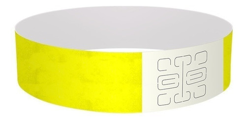 Pulseras De Papel Tyvek. Eventos Lisas X 250 Unidades