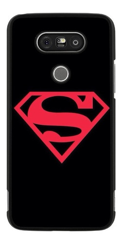 Funda Para LG G5 Se G6 Plus G7 Superman Dc Comic Escudo 4