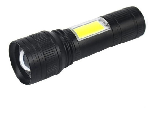 Lampara Táctica Recargable 3 Modos Con Zoom Mini 3000 Lumens