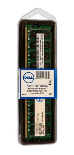 Imagem 1 de 4 de Memória Dell 16gb Snp1r8crc/16 Ddr4 2133 T430 T630 R730