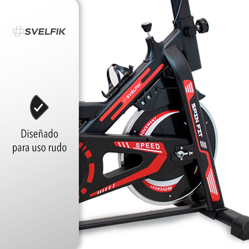 Imagen 5 de 5 de Bicicleta Para Ejercicio Spinning Fija Estática 6kg Ms