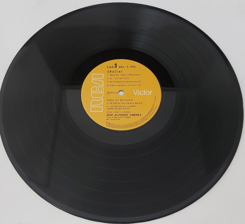 Jose Alfredo Jimenez - Gracias Lp (Usado)