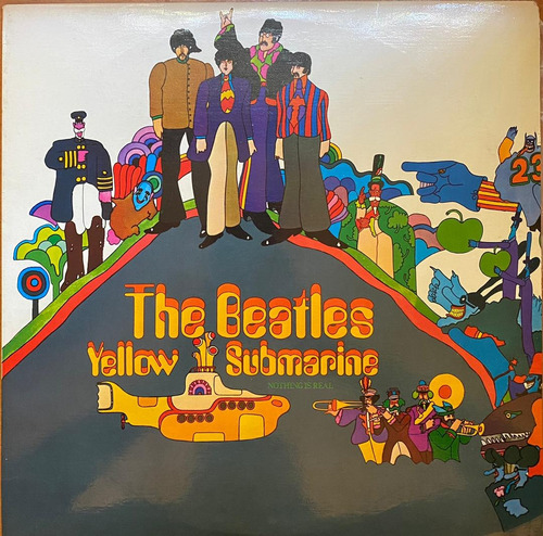 Disco Lp - The Beatles / Yellow Submarine. Album (1984)