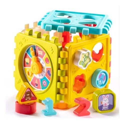 Cubo De Actividades Didáctico Musical Para Bebes