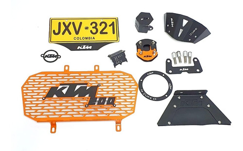 Mega Kit Ktm Duke 200-390 Motos Lujos Ktm, Accesorios Acero