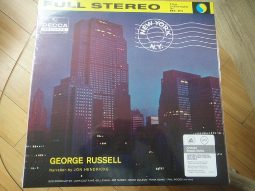 George Russell New York Ny Vinilo Verve Acoustic Sounds