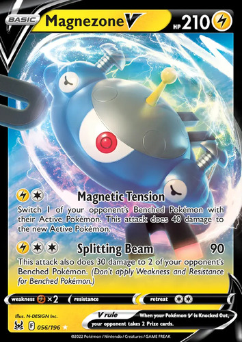 Magnezone V Carta Pokémon Original+10 Cartas 