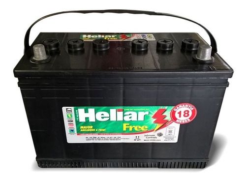 Bateria Heliar 130 Amp 18 Meses De Garantia