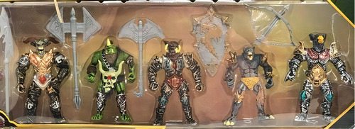 Muñecos Figuras X 6 Criaturas Bestiales Heroes Y Leyendas