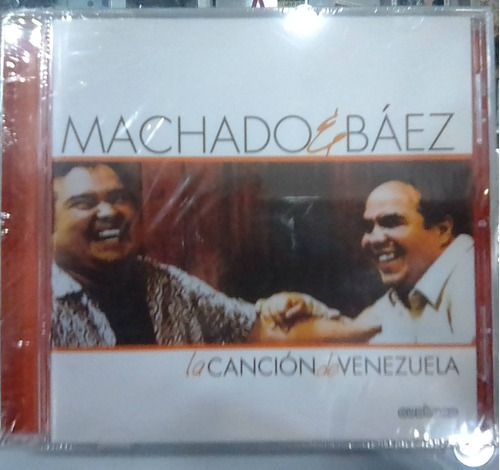 Machado & Báez. La Canción Vzla. Cd Usado. Qqg. Ag. Pb.