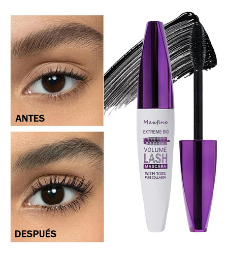 Mascara De Pestañas Voluminizadora A Prueba De Agua