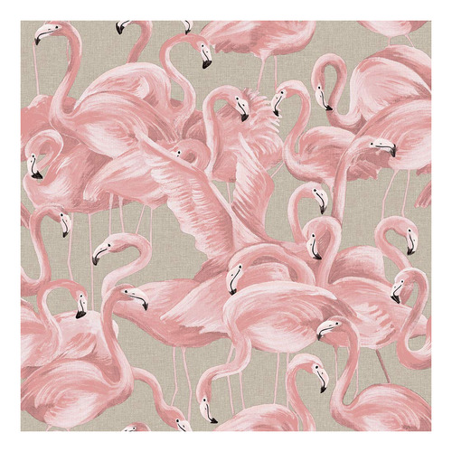 Tempaper Papel Tapiz Extrable Ballerina Pink Flamingo De 20.