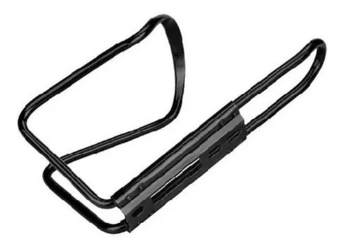 Porta Caramañola Negra En Aluminio Ligero
