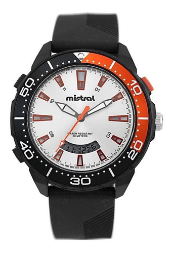 Reloj De Hombre Ana-digi Mistral Sumergible Garantia Oficial