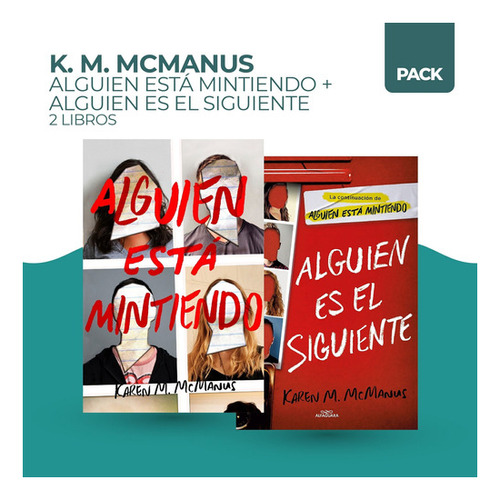 Pack Alguien Esta Mintiendo + Alguien Es El Siguiente - Mcma