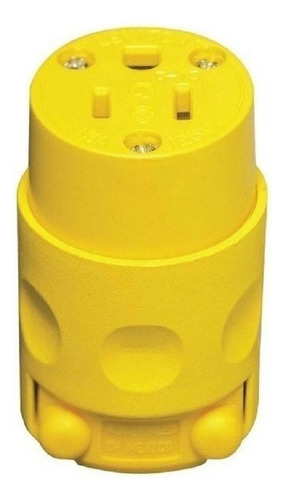 Tomacorriente Aéreo Leviton 515cv Amarillo