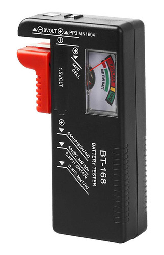 Tester Pilas De 1.5v Hasta 9v Probador Tipo Aguja