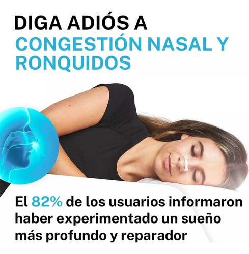 Dilator Nasal Premier Para Mejor Respiración, Alivio De Ronquidos Y Congestión Nasal Kit Inicial Con 30 Pestañas Adhesivas