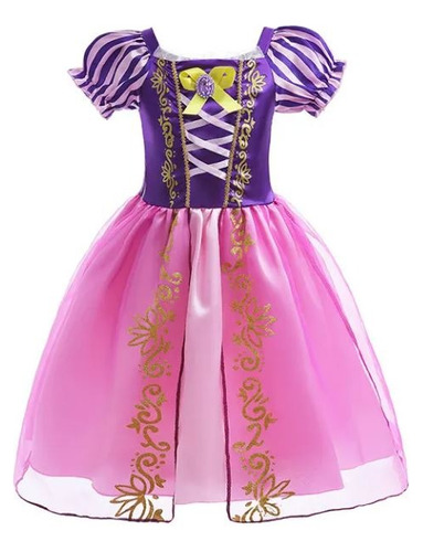 Vestido De Princesa Rapunzel Disfraz Cosplay Varias Tallas 