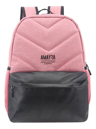 Mochila Amayra Fit Urbana Rosa 67.f285.2