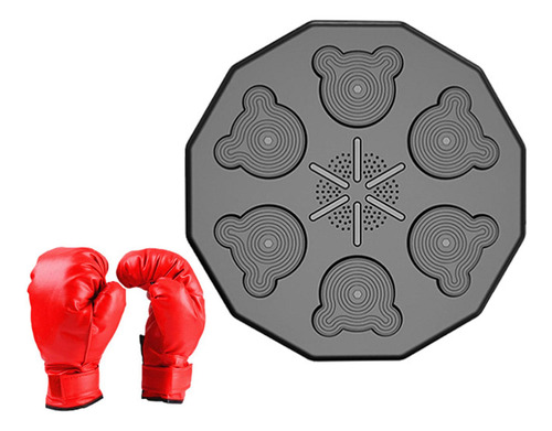 Máquina De Boxeo, Objetivo De Pared Con Guantes Para Niños