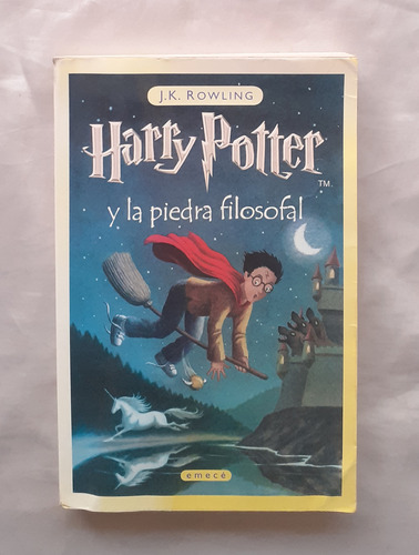 Harry Potter Y La Piedra Filosofal J K Rowling Original 