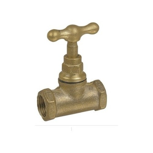 Llave De Paso Bronce Sin Campana De 3/4 H - H E.austral