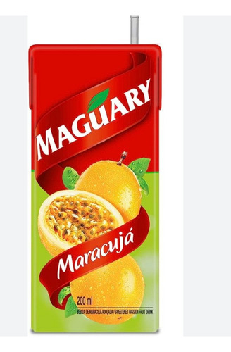 Suco Maguary Maracujá  200ml - Kit C/ 27 Unds Lanche Escolar