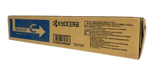 Toner Original Kyocera Tk-5197c Cian 1t02r4cus0 Nuevo Factur