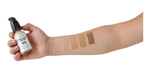 Imagen 2 de 5 de Maquillaje Líquido Orgánico Libre De Aceites Cruelty Free