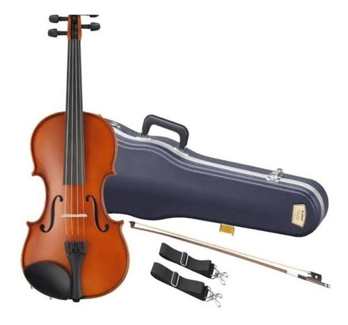 Yamaha V3ska34 Violin Acustico Estudio 3/4 Estuche Brea Arco Color Café