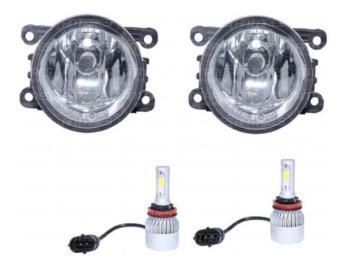 Neblinero Led Renault Megane 1600 K4m 2004 2009 Par