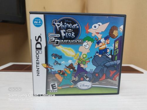 Videojuego Phineas Y Ferb 2nd Dimensión Nintendo Ds